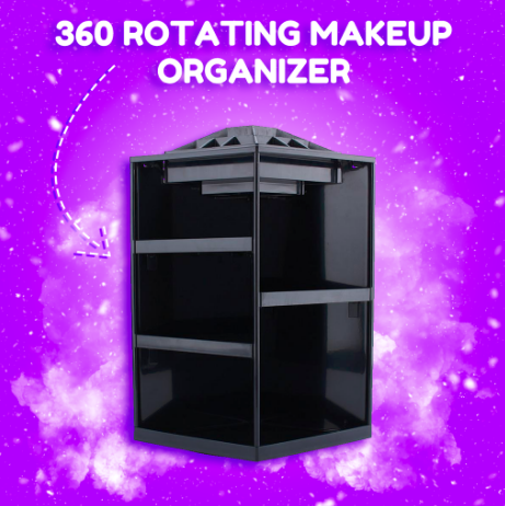 360 Rotating Makeup Organizer
